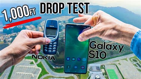 s10+ drop test|Samsung Galaxy S10 Drop Test from 1,000 Feet! .